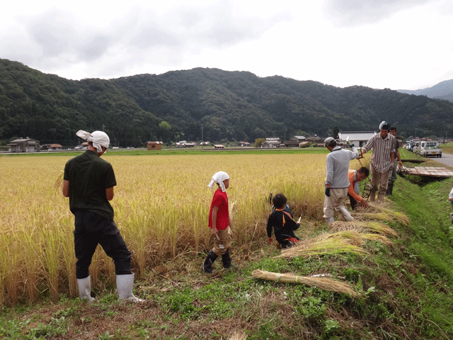 注連川の糧土井さん